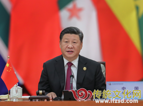 短暂休整后,习近平和非洲领导人们迎来了下午的会议。